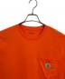 中古・古着 CarHartt (カーハート) 半袖カットソー オレンジ サイズ:L：3000円