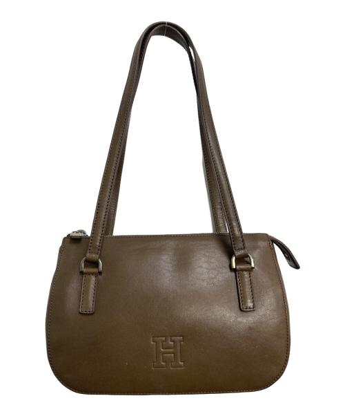 HIROFU（ヒロフ）HIROFU (ヒロフ) ハンドバッグ ブラウンの古着・服飾アイテム