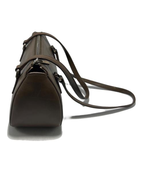 HIROFU（ヒロフ）HIROFU (ヒロフ) ハンドバッグ ブラウンの古着・服飾アイテム