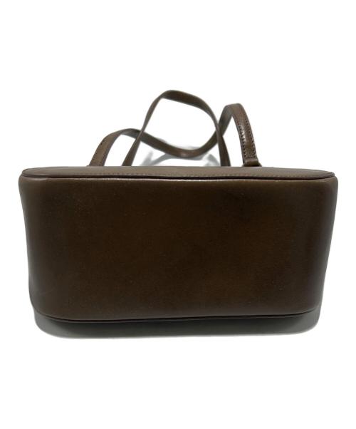 HIROFU（ヒロフ）HIROFU (ヒロフ) ハンドバッグ ブラウンの古着・服飾アイテム