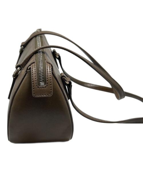 HIROFU（ヒロフ）HIROFU (ヒロフ) ハンドバッグ ブラウンの古着・服飾アイテム