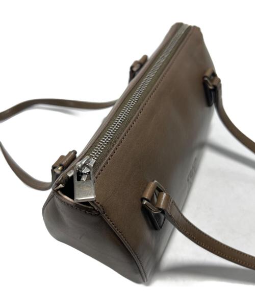 HIROFU（ヒロフ）HIROFU (ヒロフ) ハンドバッグ ブラウンの古着・服飾アイテム