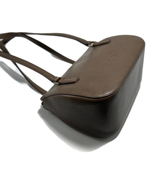 HIROFU（ヒロフ）HIROFU (ヒロフ) ハンドバッグ ブラウンの古着・服飾アイテム