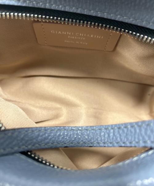 GIANNI CHIARINI（ジャンニ キアリーニ）GIANNI CHIARINI (ジャンニ キアリーニ) ショルダーバッグ スカイブルーの古着・服飾アイテム