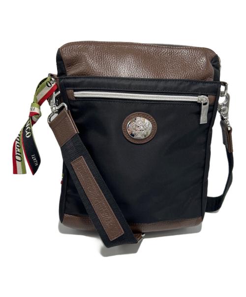 Orobianco（オロビアンコ）Orobianco (オロビアンコ) ショルダーバッグ ブラック×ブラウンの古着・服飾アイテム