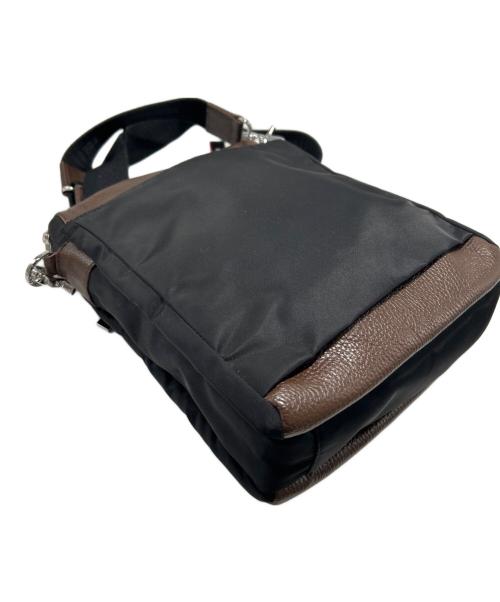Orobianco（オロビアンコ）Orobianco (オロビアンコ) ショルダーバッグ ブラック×ブラウンの古着・服飾アイテム