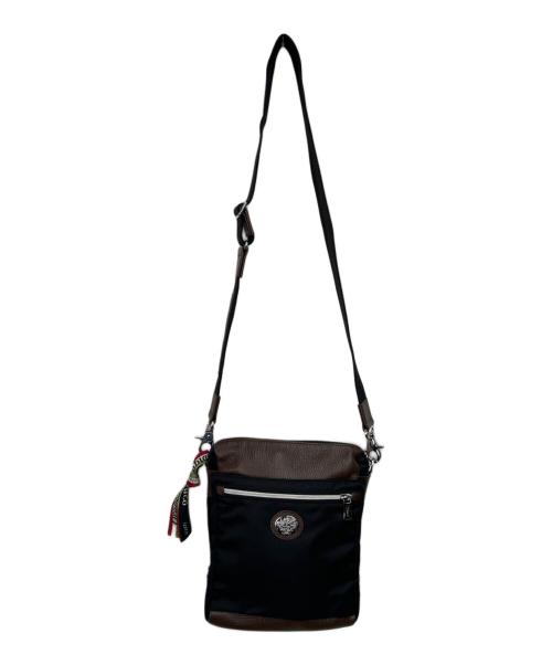 Orobianco（オロビアンコ）Orobianco (オロビアンコ) ショルダーバッグ ブラック×ブラウンの古着・服飾アイテム