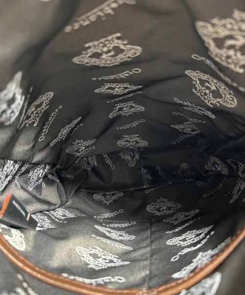 Orobianco（オロビアンコ）Orobianco (オロビアンコ) ショルダーバッグ ブラック×ブラウンの古着・服飾アイテム