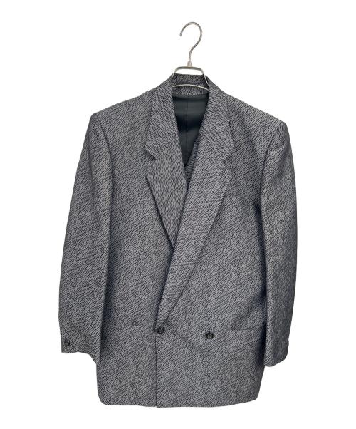 -（-）- (-) 3ピースセットアップスーツ グレー サイズ:Mの古着・服飾アイテム
