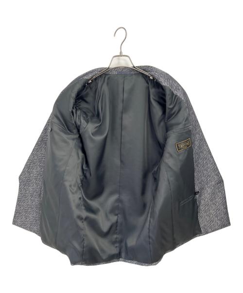 -（-）- (-) 3ピースセットアップスーツ グレー サイズ:Mの古着・服飾アイテム