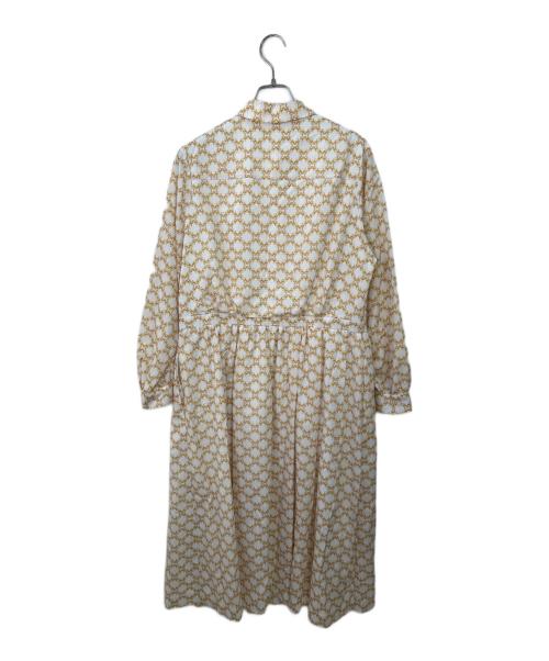 MACKINTOSH LONDON（マッキントッシュ ロンドン）MACKINTOSH LONDON (マッキントッシュ ロンドン) 長袖ワンピース ホワイト サイズ:44の古着・服飾アイテム