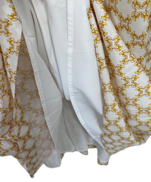 MACKINTOSH LONDON（マッキントッシュ ロンドン）MACKINTOSH LONDON (マッキントッシュ ロンドン) 長袖ワンピース ホワイト サイズ:44の古着・服飾アイテム