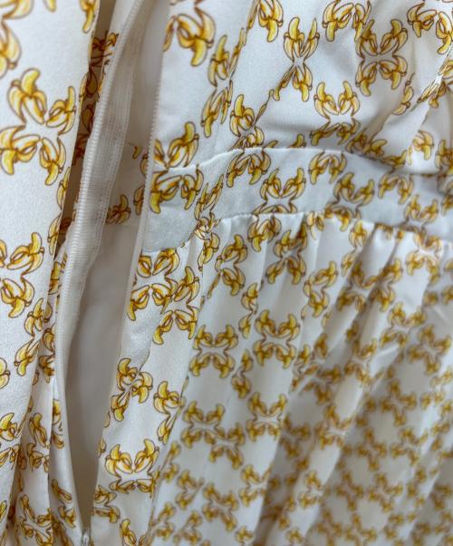 MACKINTOSH LONDON（マッキントッシュ ロンドン）MACKINTOSH LONDON (マッキントッシュ ロンドン) 長袖ワンピース ホワイト サイズ:44の古着・服飾アイテム