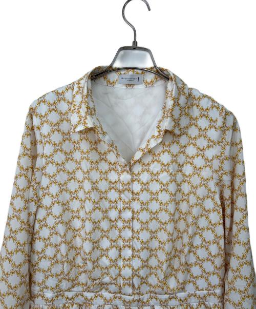 MACKINTOSH LONDON（マッキントッシュ ロンドン）MACKINTOSH LONDON (マッキントッシュ ロンドン) 長袖ワンピース ホワイト サイズ:44の古着・服飾アイテム