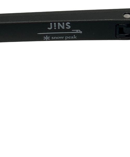 JIN'S（ジンズ）JIN'S (ジンズ) Snow peak (スノーピーク) サングラス ブラック サイズ:53.4□19.0-145.0の古着・服飾アイテム