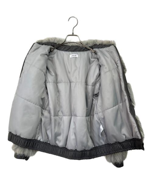 LAGUA GEM（ラグアジェム）LAGUA GEM (ラグアジェム) フェイクファージャケット グレー サイズ:Fの古着・服飾アイテム