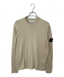 STONE ISLAND（ストーンアイランド）の古着「薄手ニット」｜ベージュ