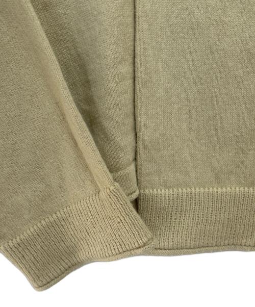 STONE ISLAND（ストーンアイランド）STONE ISLAND (ストーンアイランド) 薄手ニット ベージュ サイズ:Mの古着・服飾アイテム