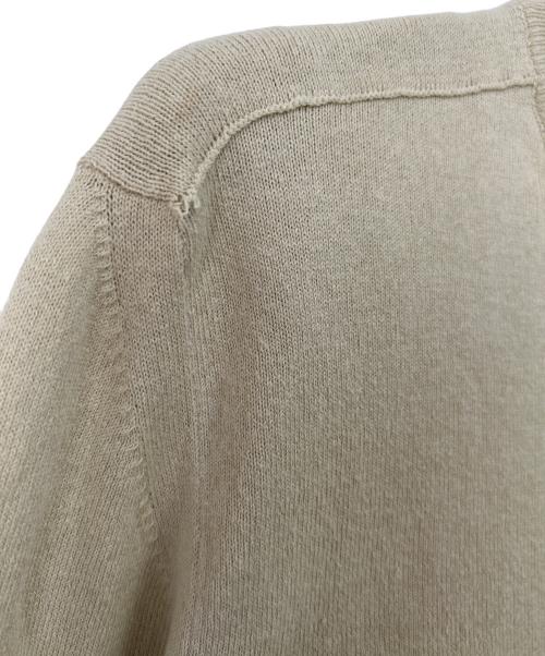 STONE ISLAND（ストーンアイランド）STONE ISLAND (ストーンアイランド) 薄手ニット ベージュ サイズ:Mの古着・服飾アイテム