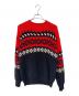 GAP（ギャップ）の古着「厚手ニット」｜ネイビー×レッド