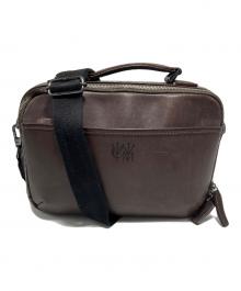 cocomeister（ココマイスター）の古着「レザーショルダーバッグ」｜ブラウン