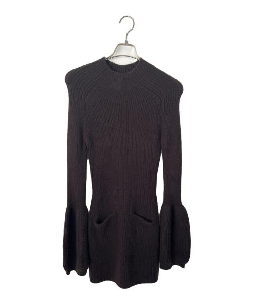 ALEXANDER WANG（アレキサンダー・ワン）ALEXANDER WANG (アレキサンダー・ワン) ニットワンピース ブラウン サイズ:Sの古着・服飾アイテム