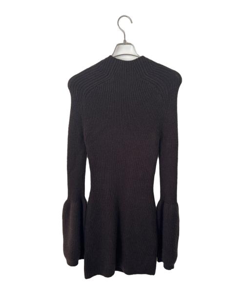 ALEXANDER WANG（アレキサンダー・ワン）ALEXANDER WANG (アレキサンダー・ワン) ニットワンピース ブラウン サイズ:Sの古着・服飾アイテム