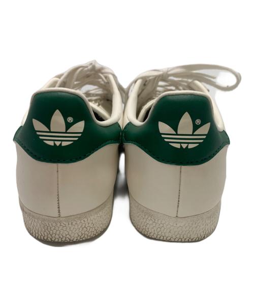 adidas（アディダス）adidas (アディダス) ローカットスニーカー ホワイト×グリーン サイズ:23cmの古着・服飾アイテム