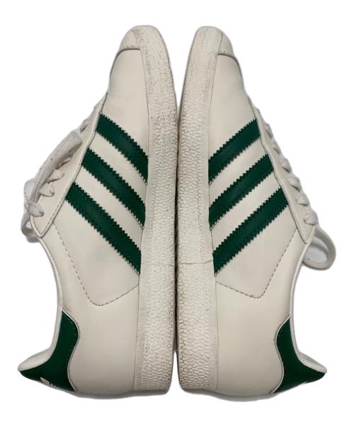 adidas（アディダス）adidas (アディダス) ローカットスニーカー ホワイト×グリーン サイズ:23cmの古着・服飾アイテム
