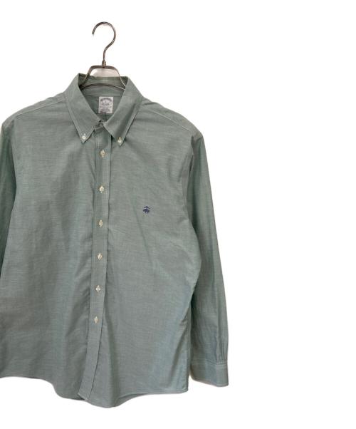 BROOKS BROTHERS（ブルックスブラザーズ）BROOKS BROTHERS (ブルックスブラザーズ) 長袖シャツ グリーン サイズ:Lの古着・服飾アイテム