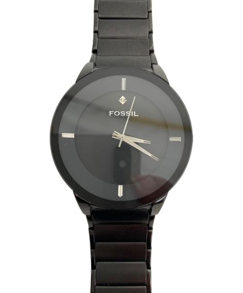 FOSSIL（フォッシル）FOSSIL (フォッシル) 腕時計 ブラックの古着・服飾アイテム