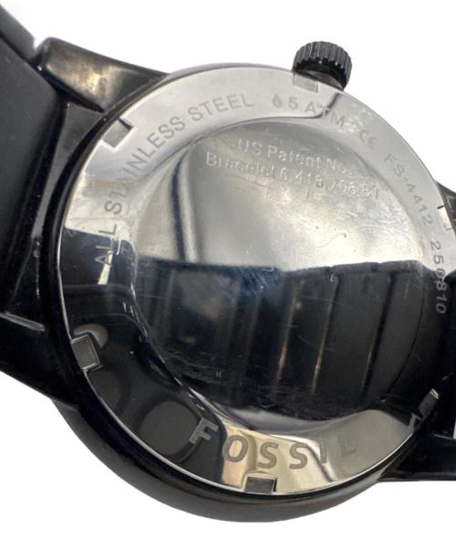 FOSSIL（フォッシル）FOSSIL (フォッシル) 腕時計 ブラックの古着・服飾アイテム