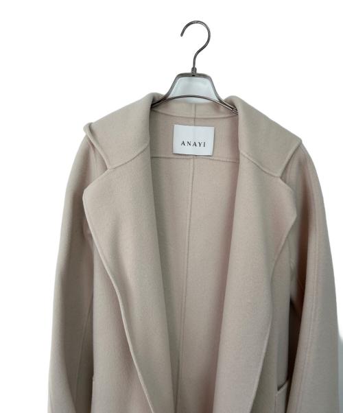 ANAYI（アナイ）ANAYI (アナイ) ロングコート ベージュ系 サイズ:38の古着・服飾アイテム