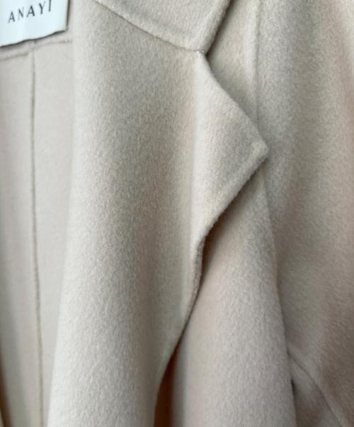 ANAYI（アナイ）ANAYI (アナイ) ロングコート ベージュ系 サイズ:38の古着・服飾アイテム