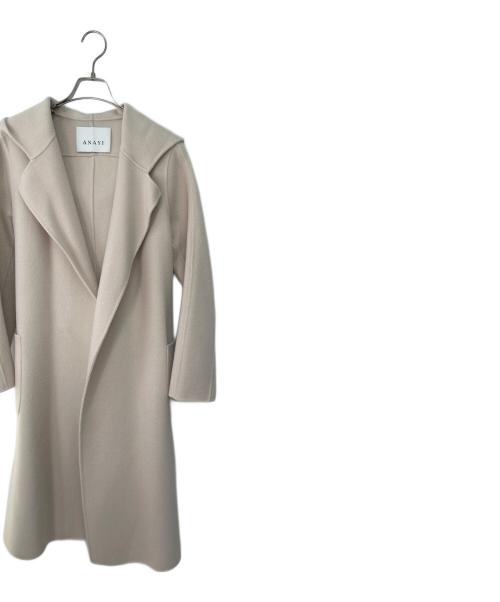 ANAYI（アナイ）ANAYI (アナイ) ロングコート ベージュ系 サイズ:38の古着・服飾アイテム