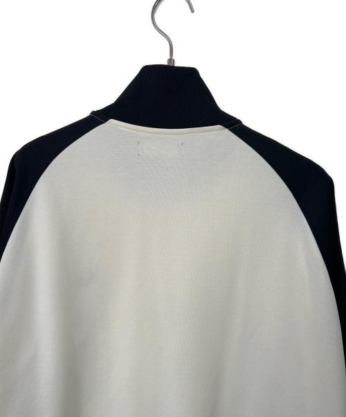 FRED PERRY（フレッドペリー）FRED PERRY (フレッドペリー) トラックジャケット ホワイト×ブラック サイズ:XLの古着・服飾アイテム