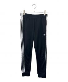 adidas（アディダス）の古着「トラックパンツ」｜ブラック×ホワイト