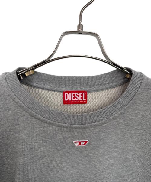 DIESEL（ディーゼル）DIESEL (ディーゼル) スウェット グレー サイズ:Lの古着・服飾アイテム
