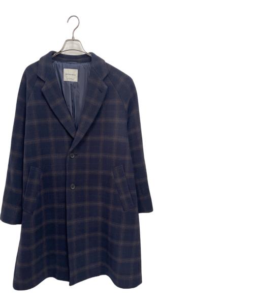 green label relaxing（グリーンレーベルリラクシング）green label relaxing (グリーンレーベルリラクシング) チェスターコート ネイビー サイズ:Lの古着・服飾アイテム