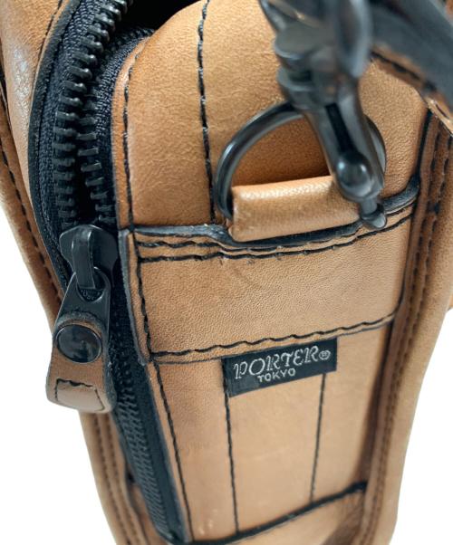 PORTER（ポーター）PORTER (ポーター) 2WAYブリーフケース ブラウンの古着・服飾アイテム