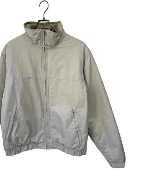 Columbia（コロンビア）Columbia (コロンビア) ブルゾン ベージュ サイズ:Mの古着・服飾アイテム
