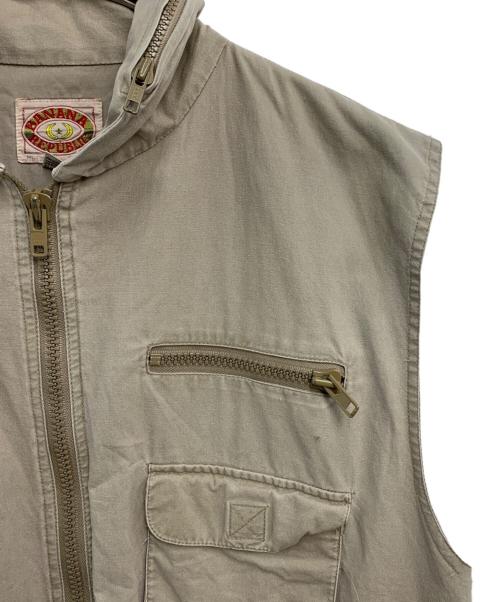 BANANA REPUBLIC（バナナリパブリック）BANANA REPUBLIC (バナナリパブリック) サファリベスト カーキ サイズ:SIZE XLの古着・服飾アイテム