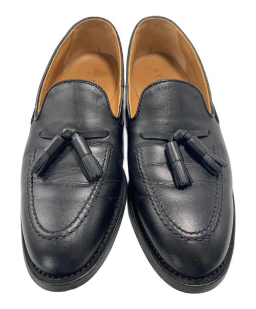 REGAL（リーガル）REGAL (リーガル) タッセルローファー ブラック サイズ:24.5cmの古着・服飾アイテム