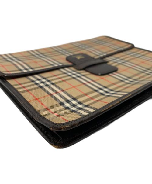 Burberry's（バーバリー）Burberry's (バーバリー) クラッチバッグ ベージュの古着・服飾アイテム