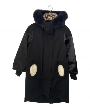 ツモリチサト　TSUMORI CHISATO スプリングコート　ブラック 1025005913239029_01_7665w.jpeg