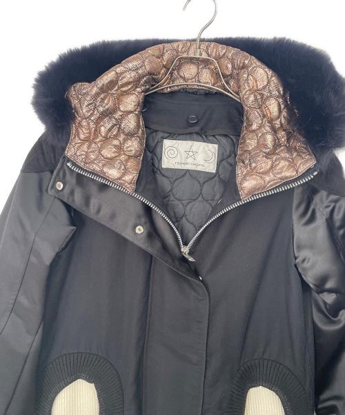 tsumori chisato（ツモリチサト）tsumori chisato (ツモリチサト) モッズコート ブラック サイズ:1の古着・服飾アイテム