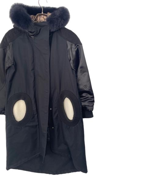 tsumori chisato（ツモリチサト）tsumori chisato (ツモリチサト) モッズコート ブラック サイズ:1の古着・服飾アイテム