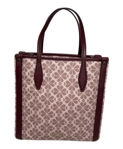 Kate Spade（ケイトスペード）Kate Spade (ケイトスペード) 2WAYバッグ ブラウン×ピンクの古着・服飾アイテム