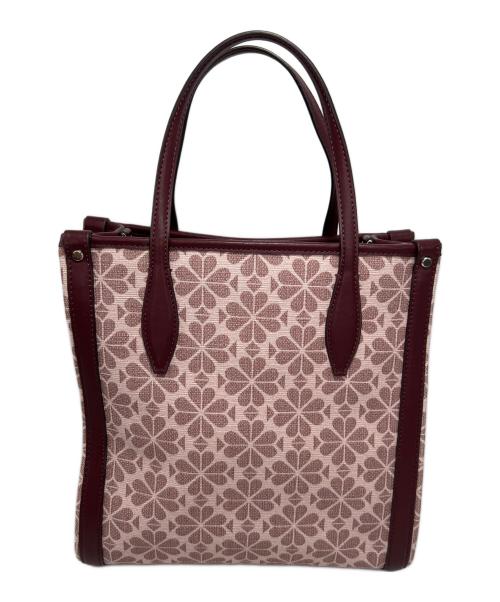 Kate Spade（ケイトスペード）Kate Spade (ケイトスペード) 2WAYバッグ ブラウン×ピンクの古着・服飾アイテム