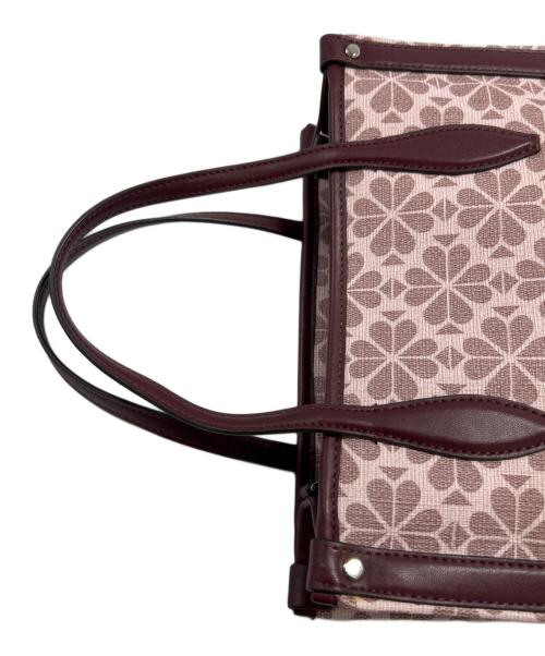 Kate Spade（ケイトスペード）Kate Spade (ケイトスペード) 2WAYバッグ ブラウン×ピンクの古着・服飾アイテム